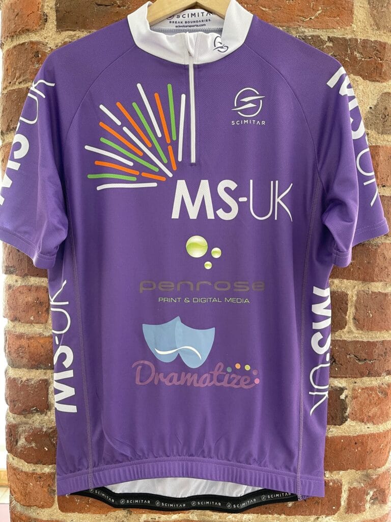 Charity cycle ride for MS-UK and Dramatize.